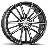 AEZ Kaiman dark 8x19 (? grey metallic lacquer/polished face) - Aluminum Wheel