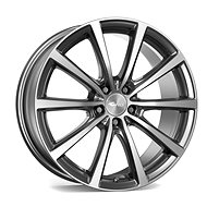 BROCK B32 8.5x20 (polished+shiny metallic) - Aluminum Wheel