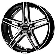 BROCK B33 SGVP 8x18 (Polished + black gloss) - Aluminum Wheel