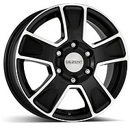 DEZENT Van 6.5x16 (black lacquer/polished face) - Aluminum Wheel