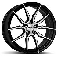 DOTZ Misano dark 8x18 (? grey metallic paint/left front face) - Aluminum Wheel