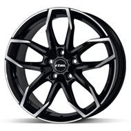 Rial Lucca Black 7,5x17, 5x112, ET45 - Aluminum Wheel