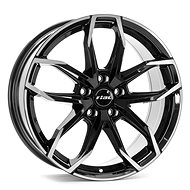 RIAL Lucca 7.5x17 (black/polished) - Aluminum Wheel