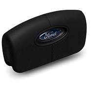 Protective silicone key case for Ford curved key, colour black - Car Key Case