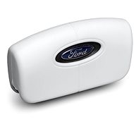 Protective silicone key case for Ford curved key, white - Car Key Case