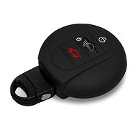 Protective silicone key case for Mini, colour black - Car Key Case