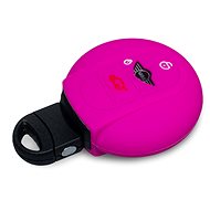 Protective Silicone Key Case for Mini, Pink - Car Key Case
