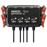 NOCO charger for charging 4 batteries 2x4, 6/12 V, 2-40 Ah, 2 A - Car Battery Charger