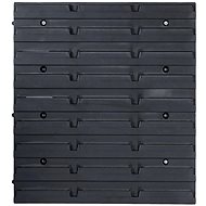 Patrol Plastic hanging panel for boxes, black - Strip