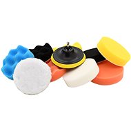 COMPASS Polishing discs set of 10pcs with 10cm holder - Buffing Wheel
