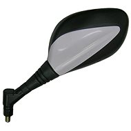 Q-TECH plastic rear view mirror (right hand thread M10), L - Motorbike Mirror