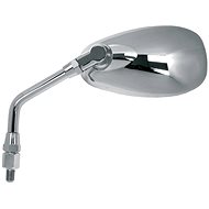Q-TECH rear view mirror chrome (right hand thread M10) (chrome), L=P - Motorbike Mirror
