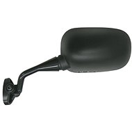 Q-TECH rear view mirror plastic (hole pitch for screws 40 mm), L - Motorbike Mirror