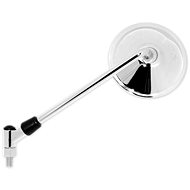 Q-TECH rear view mirror chrome (right hand thread M10), L=P - Motorbike Mirror