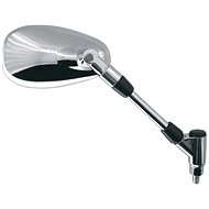 Q-TECH rear-view mirror chrome (thread left M10), P - Motorbike Mirror