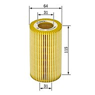BOSCH Oil filter 1 457 429 116 - Oil Filter