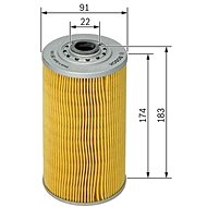 BOSCH Oil filter 1 457 429 636 - Oil Filter