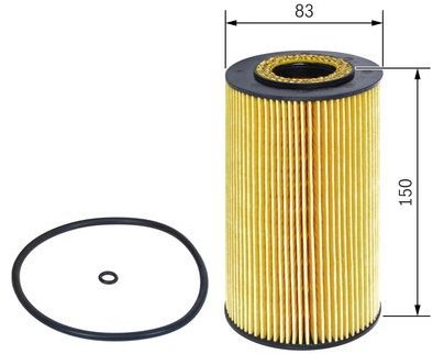 BOSCH Oil filter F 026 407 003 - Oil Filter