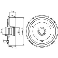 BOSCH Oil filter F 026 407 084 - Oil Filter