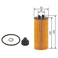 BOSCH Oil filter F 026 407 204 - Oil Filter