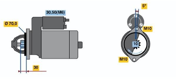 BOSCH Fuel filter 0 450 905 953 - Fuel Filter
