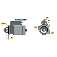 BOSCH Fuel filter 1 457 434 419 - Fuel Filter