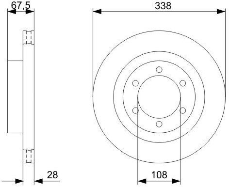 BOSCH Fuel filter F 026 402 088 - Fuel Filter