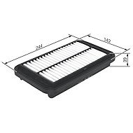 BOSCH Air filter 1 457 429 955 - Air Filter