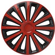Versaco lids Trend red/black 15" set 4pcs - Wheel Covers