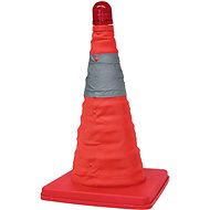 Carpoint Folding Traffic Cone with LED Safety Light - Signal Cone
