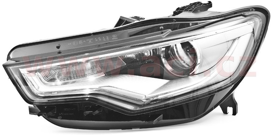 HELLA AUDI A6 11- headlight BI-XENON D3S+H7+LED swivel, with dynamo tilt control (auto) ( - Front Headlight