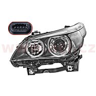HELLA BMW 5, 03-05 headlight BI-XENON D2S+H7 (AUT. O. ), L - Front Headlight