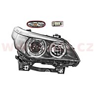 HELLA BMW 5, 03-07 front light BI-XENON D1S+H7 rotatable HEL P - Front Headlight
