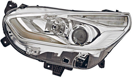 VALEO FORD Galaxy 15- headlight H7+H7+LED (first production) L - Front Headlight