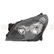 HELLA OPEL Astra 04-2/07 front light with flasher H7+H1 (E.O. ), L - Front Headlight