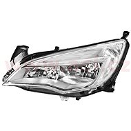 HELLA OPEL Astra 09- headlight H7+H7 (electrically operated + motor) chrome (first production) L - Front Headlight