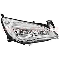 HELLA OPEL Astra 09- headlight H7+H7 (electrically operated + motor) chrome (first production) P - Front Headlight