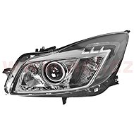 HELLA OPEL Insignia 08- headlight BI-XENON D1S+H11 with daytime running lights and cornering (first - Front Headlight