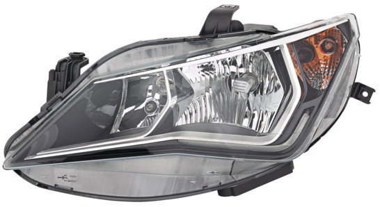 VALEO SEAT Ibiza 7/15- headlight H7+H7+LED (first production) L - Front Headlight