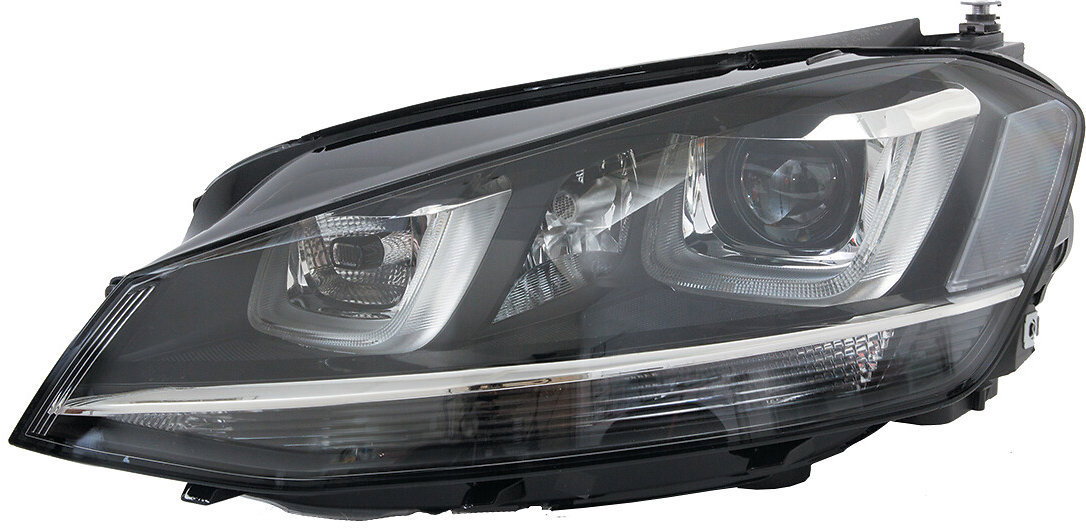 VALEO VW GOLF 13- headlight BI-XENON D3S+LED, swivel (without unit, without lamp, with motor) (first - Front Headlight