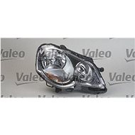 VALEO VW POLO 05-09 headlight H7+H1 with flasher (electrically operated + motor), P - Front Headlight