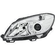HELLA ŠKODA FABIA 10-headlight H7+H7 (electrically operated, 7pin. connector) (first production) L - Front Headlight