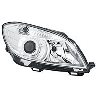 HELLA ŠKODA FABIA 10-headlight H7+H7 (electrically operated, 7pin. connector) (first production) P - Front Headlight