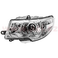 HELLA ŠKODA SUPERB 08- Headlight H7+H3 (electrically operated+motor) L - Front Headlight