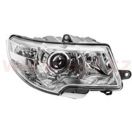 HELLA ŠKODA SUPERB 08- Headlight H7+H3 (electrically operated+motor) P - Front Headlight