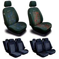 SIXTOL LUX STYLE UNI black black - Car Seat Covers