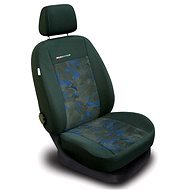SIXTOL Seat Cover LUX STYLE UNI Black Blue - Car Seat Covers
