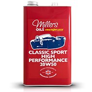 Millers Oils Plně syntetický motorový olej NANODRIVE Classic High Sport Performance 20W-50 NT 5l - Motorový olej