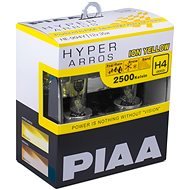 PIAA Hyper Arros Ion Yellow 2500K H4 - Warm Yellow Light 2500K for Use in Extreme Conditions - Car Bulb