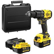 STANLEY AKU BEZUHLÍKOVÁ PŘÍKLEPOVÁ VRTAČKA 18V 2,0 LI-ION SFMCD715D2K FATMAX V20 - Aku vrtačka